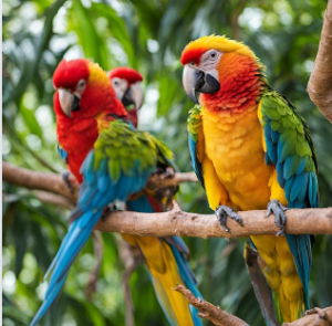 lorikeet in parrots