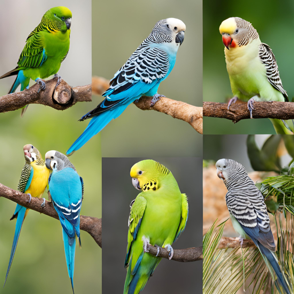 types of parakeets