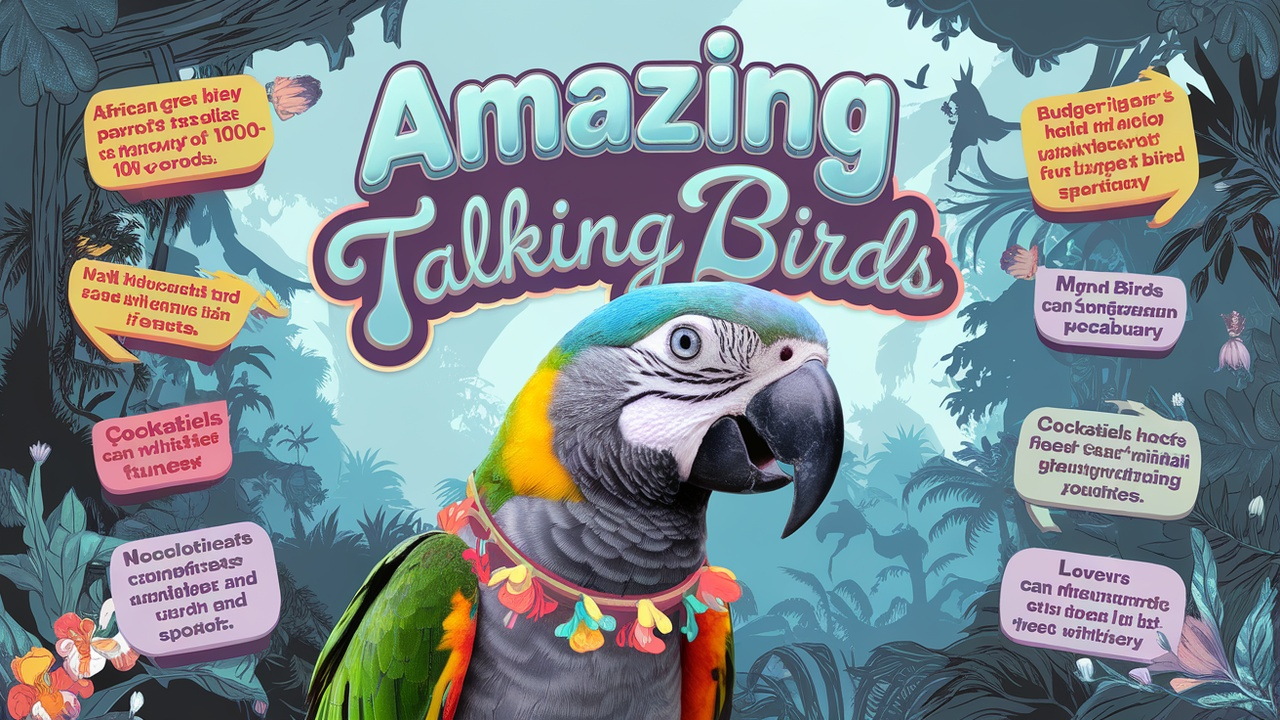 facts of talking birds